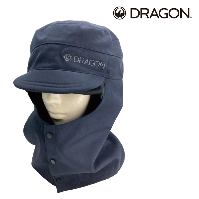 DRAGON ドラゴン キャップ 帽子 23-24 SHIKORO CAP Dark Navy シコロキャップ スノーボード スキー 日本正規品