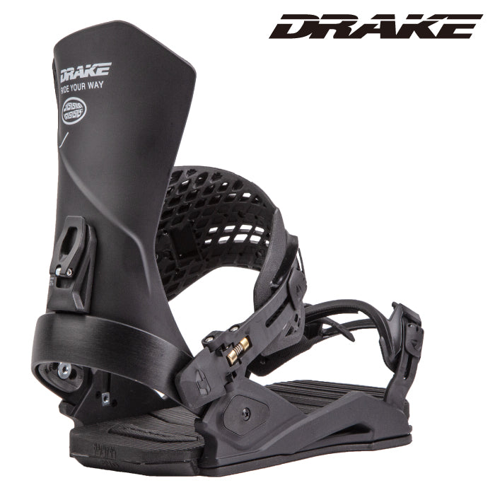 日本正規品 ドレイク ビンディング 23-24 DRAKE SUPERSPORT Black MEN'S スーパースポーツ スノーボード バインディング メンズ 男性