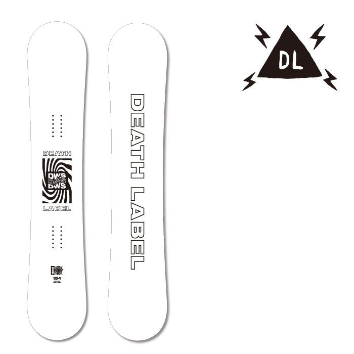 DEATH LABEL デスレーベル スノーボード 板 23-24 DWS White Camber UNISEX ディーダブリューエス キャンバー ユニセックス 男性 女性 日本正規品