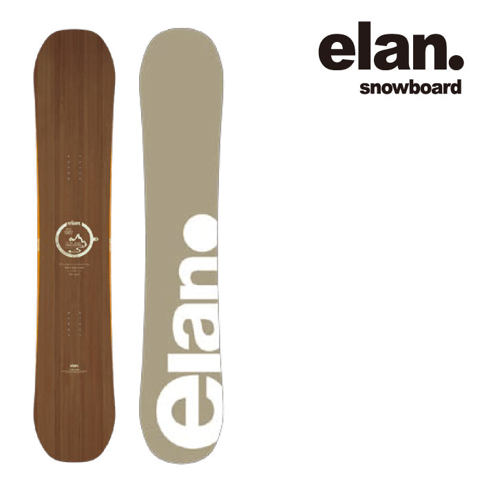 日本正規品 エラン スノーボード 板 ELAN 23-24 OUTLAND Wood Camber UNISEX アウトランド キャンバー ユニセックス 男性 女性