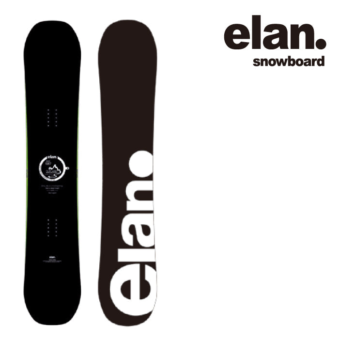 日本正規品 エラン スノーボード 板 ELAN 23-24 OUTLAND Black Camber UNISEX アウトランド キャンバー ユニセックス 男性 女性 SNOWBOARD