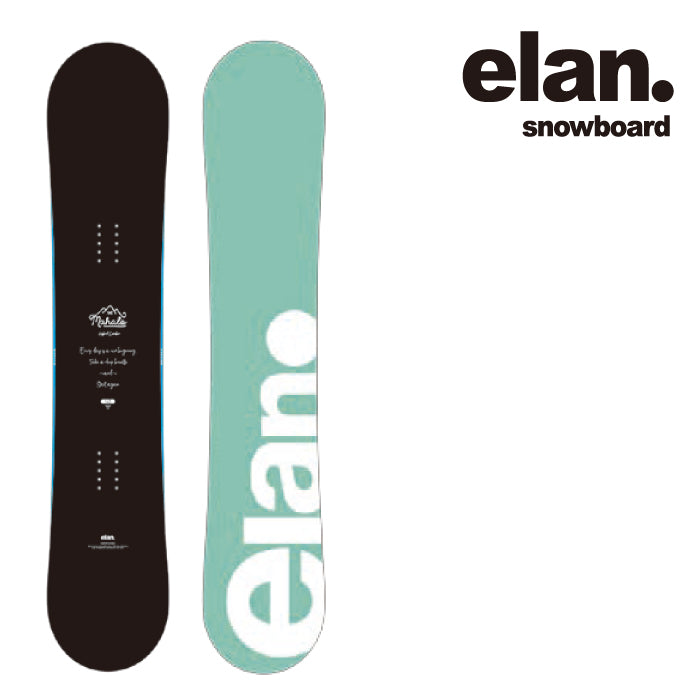 日本正規品 エラン スノーボード 板 ELAN 23-24 MAHALO Black Camber WOMEN'S マハロ キャンバー ウィメンズ SNOWBOARD 女性