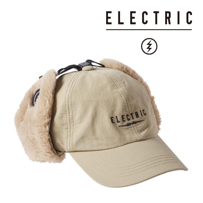 エレクトリック キャップ 帽子 23-24 ELECTRIC EAR FLAP LOW CAP Tan E24F21 フライトキャップ スノーボード 日本正規品