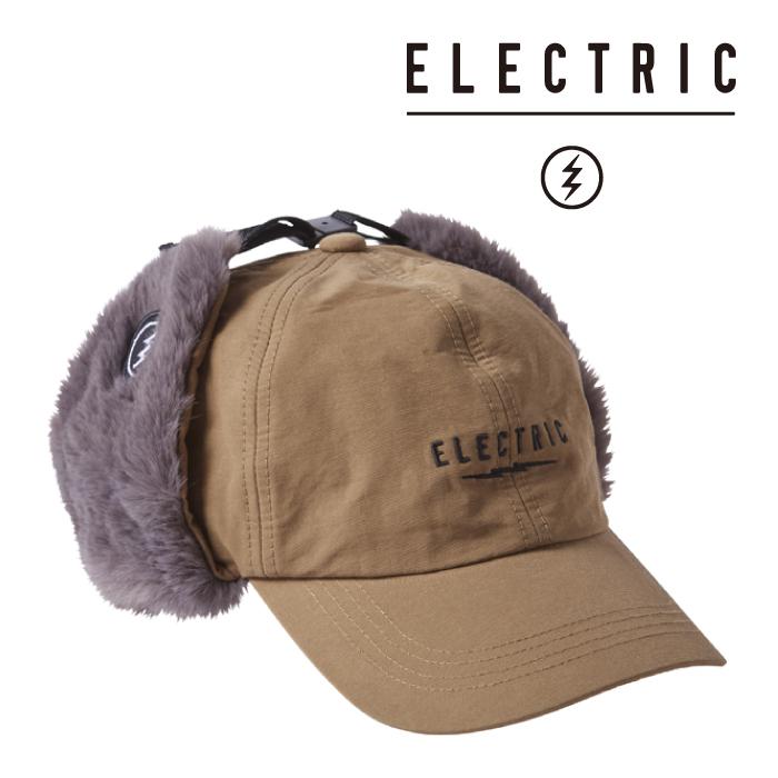 ELECTRIC CAP エレクトリック キャップ 帽子 23-24 EAR FLAP LOW CAP Camel E24F21 フライトキャップ スノーボード 日本正規品