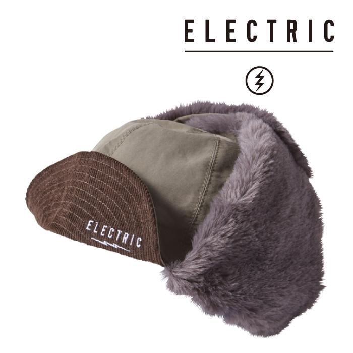 ELECTRIC CAP エレクトリック キャップ 帽子 23-24 BOMBER CAP Olive E24F22 フライトキャップ スノーボード 日本正規品