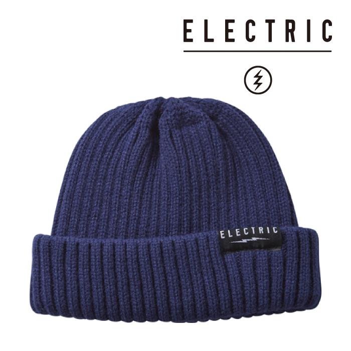 ELECTRIC BEANIE エレクトリック ビーニー 23-24 KNIT BEANIE TYPE A Navy E24F26 ニットキャップ スノーボード 日本正規品