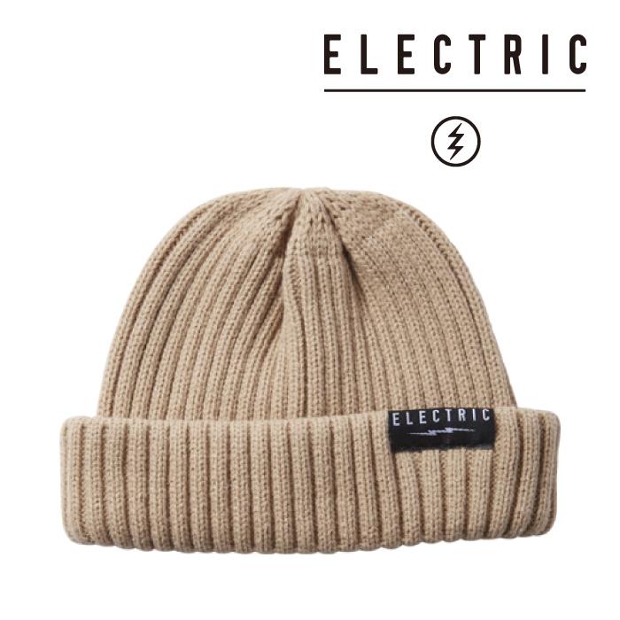 ELECTRIC BEANIE エレクトリック ビーニー 23-24 KNIT BEANIE TYPE A Beige E24F26 ニットキャップ スノーボード 日本正規品