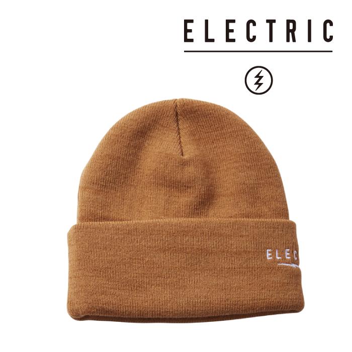 ELECTRIC BEANIE エレクトリック ビーニー 23-24 KNIT BEANIE TYPE B Camel E24F27 ニットキャップ スノーボード 日本正規品