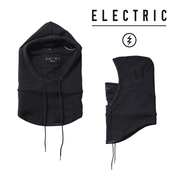 ELECTRIC エレクトリック フードウォーマー 23-24 FLEECE HOOD WARMER Black E24F32 ネックウォーマー スノーボード 日本正規品