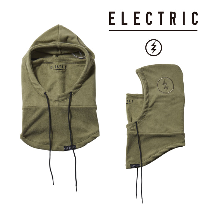 ELECTRIC エレクトリック フードウォーマー 23-24 FLEECE HOOD WARMER Olive E24F32 ネックウォーマー スノーボード 日本正規品