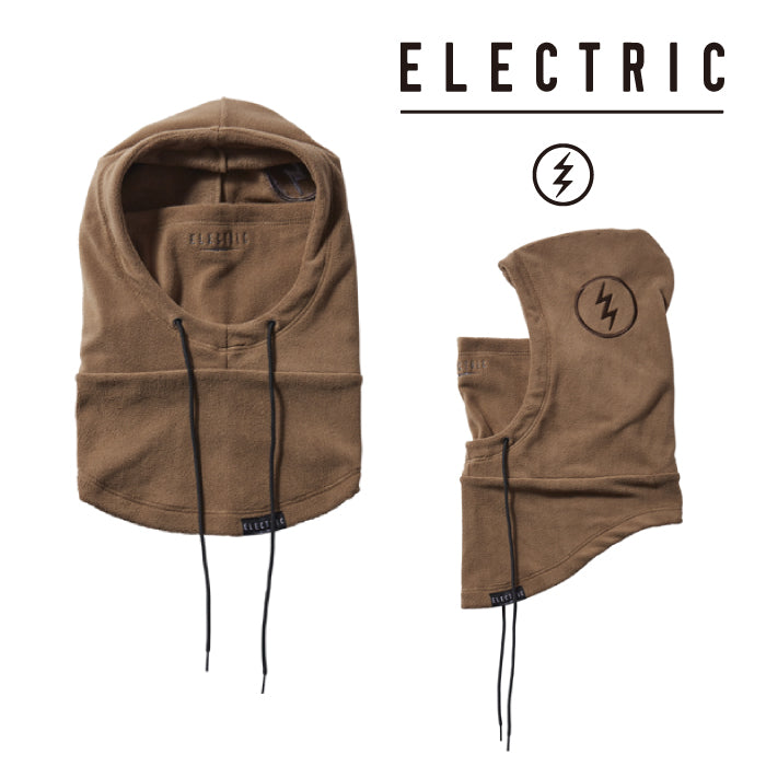 ELECTRIC エレクトリック フードウォーマー 23-24 FLEECE HOOD WARMER Brown E24F32 ネックウォーマー スノーボード 日本正規品