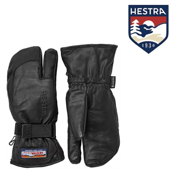 日本正規品 グローブ ヘストラ 23-24 HESTRA 3-Finger GTX Full Leather Black 33882 スキー 手袋