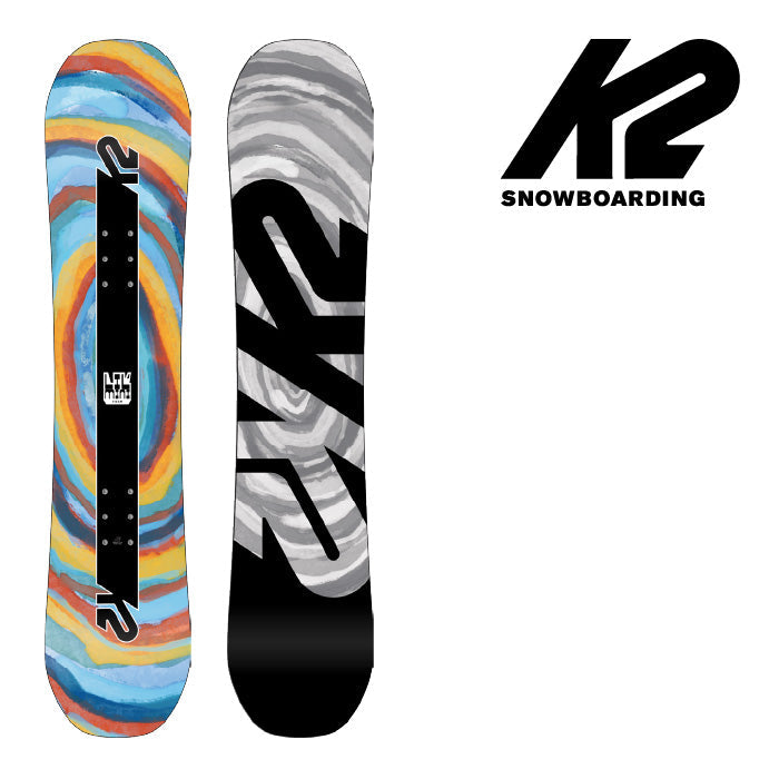 日本正規品 ケーツー スノーボード 板 K2 23-24 LIL MINI Flat YOUTH KID'S リルミニ フラット キッズ 子供 ジュニア ユース SNOWBOARD