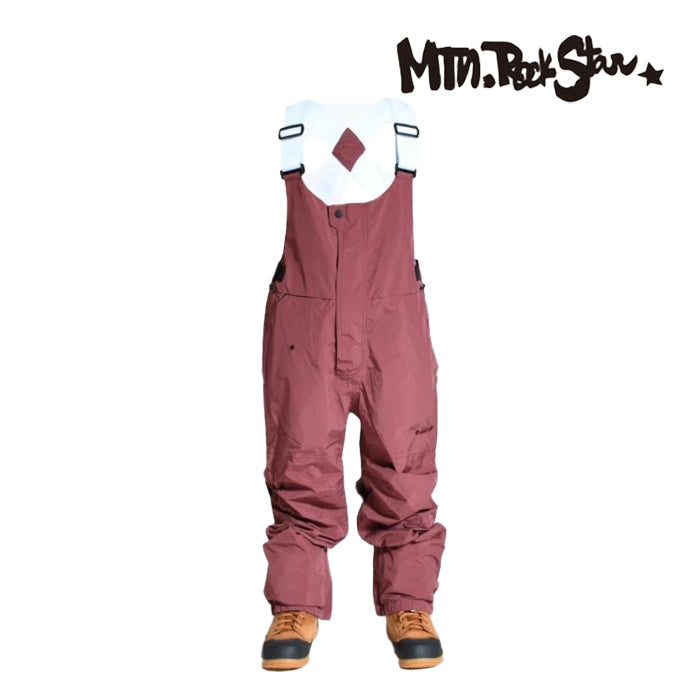 23-24 MTN,ROCK STAR CHOPPED CARROT PANTS スノーボード MTN マウンテンロックスター チョップドキャロトパンツ ビブパンツ カービング グラトリ バックカントリー フリーライディング メンズ レディース