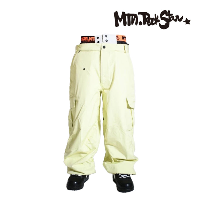 23-24 MTN,ROCK STAR CARGO PANTS スノーボード MTN マウンテンロックスター カーゴパンツ カービング グラトリ バックカントリー フリーライディング メンズ レディース