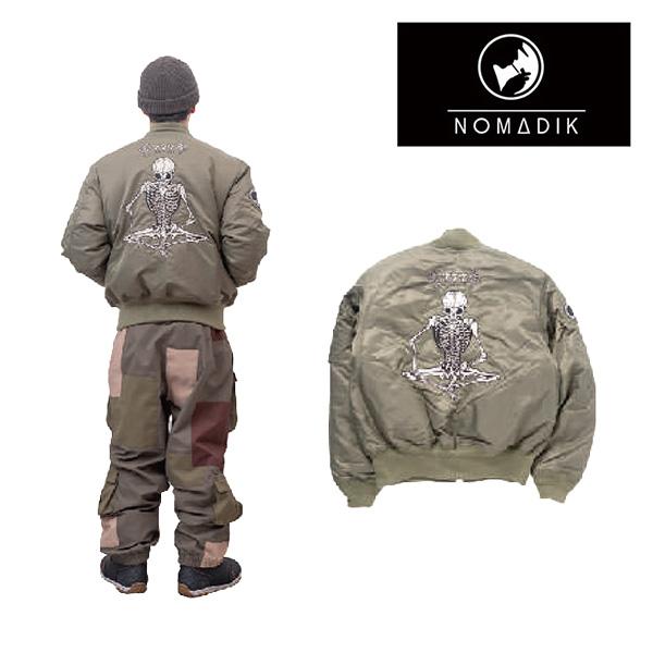 日本正規品 スノーボード ウェア ノマディック ジャケット 23-24 NOMADIK 777 G JKT Khaki UNISEX 限定モ