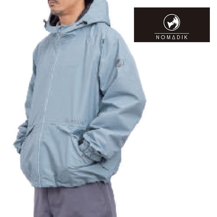 日本正規品 スノーボード ウェア ノマディック グリッチ ジャケット 23-24 NOMADIK GLITCH JKT Bluegray UNISEX RELAXED FIT ユニセックス 男性 女性