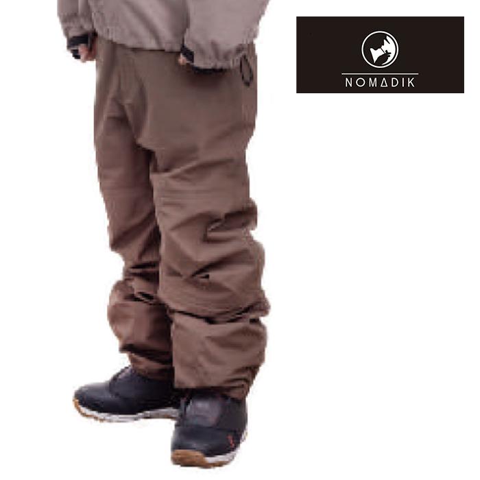 NOMADIK ノマディック ウェア パンツ 23-24 GRIND PNT Brown UNISEX