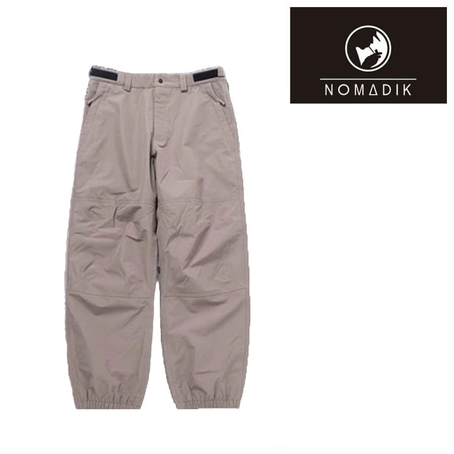 日本正規品 スノーボード ウェア ノマディック パンツ 23-24 NOMADIK GRIND PNT Light Brown UNISEX REGULAR FIT レギュラーフィット ユニセックス 男性 女性