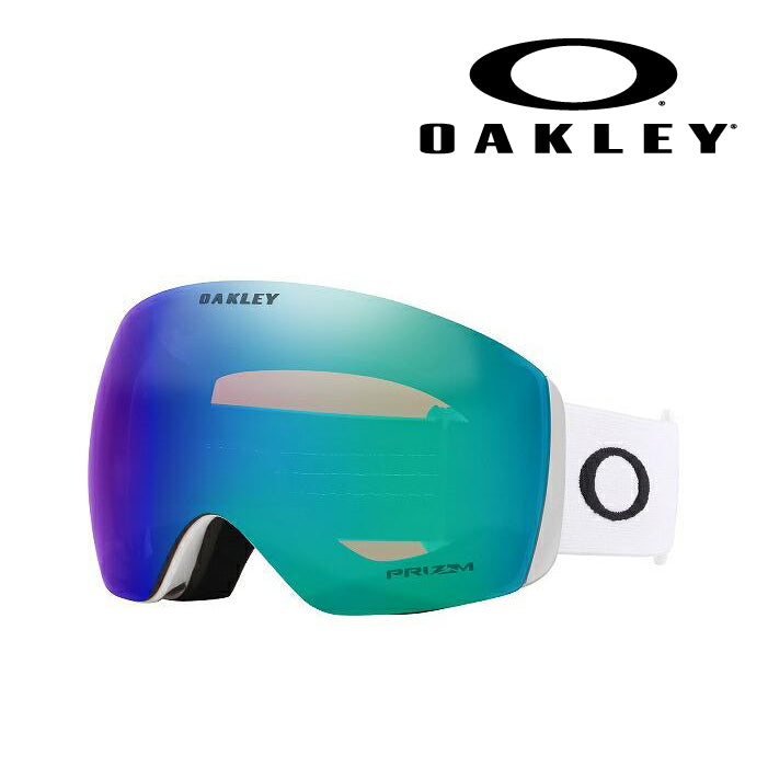 日本正規品 スノーボード ゴーグル オークリー 23-24 OAKLEY FLIGHT DECK L Matte White/Prizm Argon OO7050-D2 フライトデッキ スキー