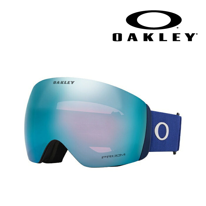 日本正規品 スノーボード ゴーグル オークリー 23-24 OAKLEY FLIGHT DECK L Matte Navy/Prizm Sapphire OO7050-D4 フライトデッキ スキー