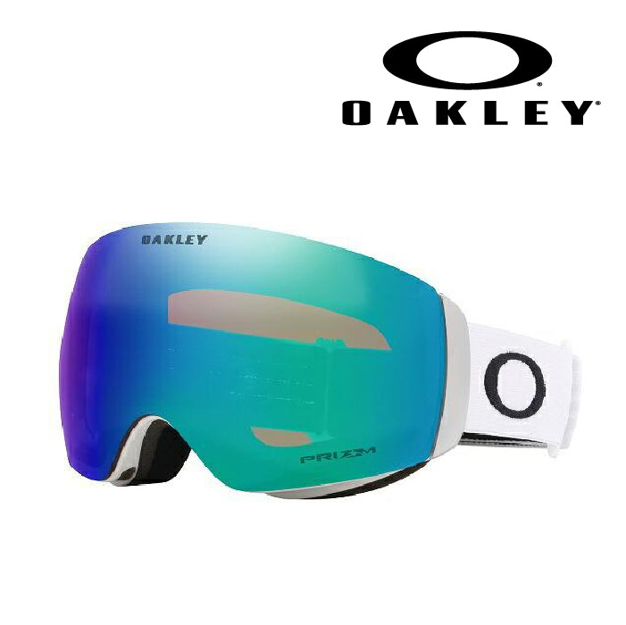 日本正規品 スノーボード ゴーグル オークリー 23-24 OAKLEY FLIGHT DECK M Matte White/Prizm Argon OO7064-D9 フライトデッキ スキー