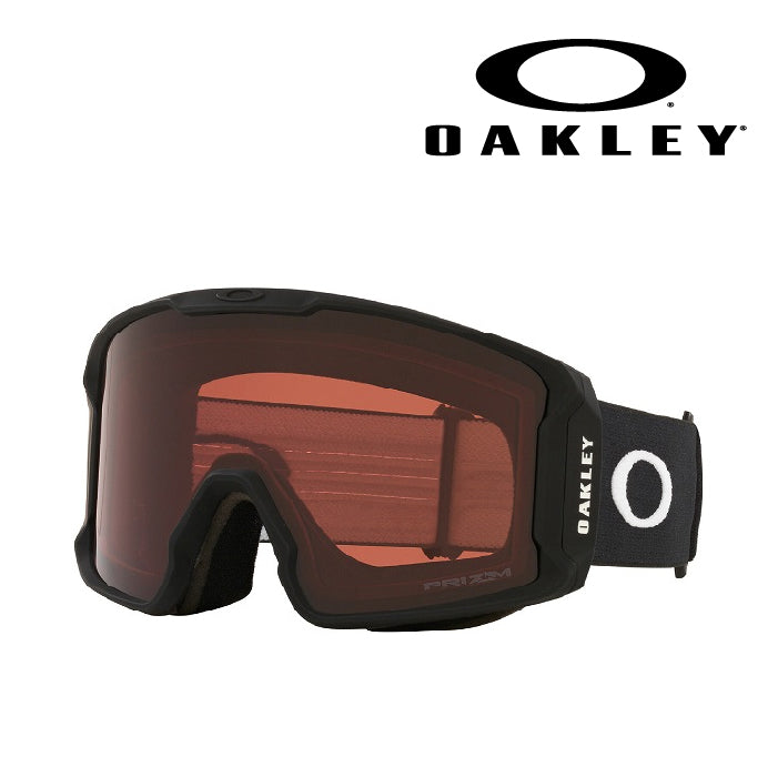 日本正規品 スノーボード ゴーグル オークリー 23-24 OAKLEY LINE MINER L Matte Black/Prizm Garnet OO7070-B8 ラインマイナー スキー