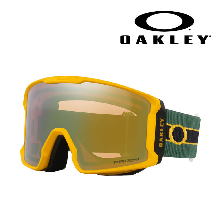 日本正規品 スノーボード ゴーグル オークリー 23-24 OAKLEY LINE MINER L Sage Kotsenburg Signature/Prizm Sage Gold OO7070-F4 ラインマイナー スキー