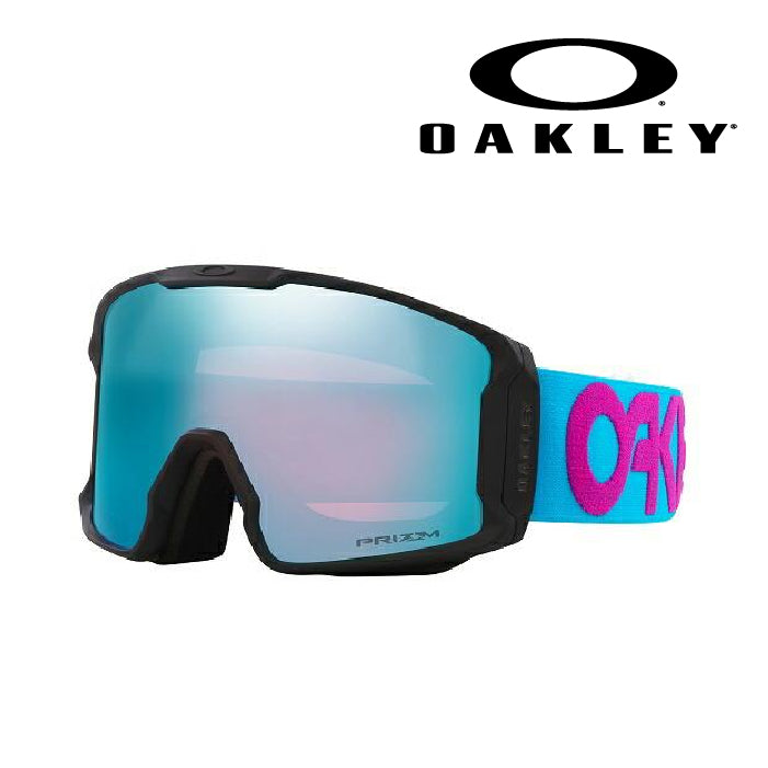 日本正規品 スノーボード ゴーグル オークリー 23-24 OAKLEY LINE MINER L B1B Purple Blue/Prizm Sapphire OO7070-F6 ラインマイナー スキー