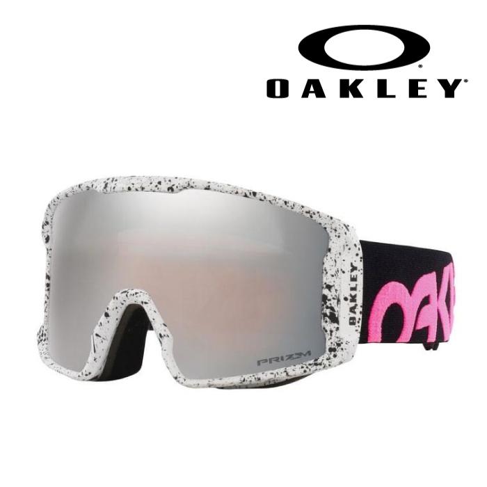 日本正規品 スノーボード ゴーグル オークリー 23-24 OAKLEY LINE MINER L Black Splatter/Prizm Black OO7070 ラインマイナー スキー