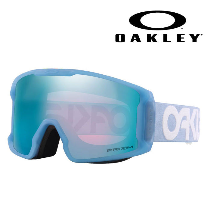 日本正規品 スノーボード ゴーグル オークリー 23-24 OAKLEY LINE MINER M Matte B1B Navy/Prizm Sapphire OO7093-79 ラインマイナー スキー