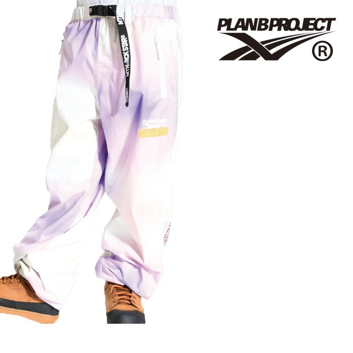 日本正規品 スノーボード ウェア プランビー プロジェクト パンツ 23-24 PLAN B PROJECT  SIDEZIP PANTS Hydrangia UNISEX ユニセックス