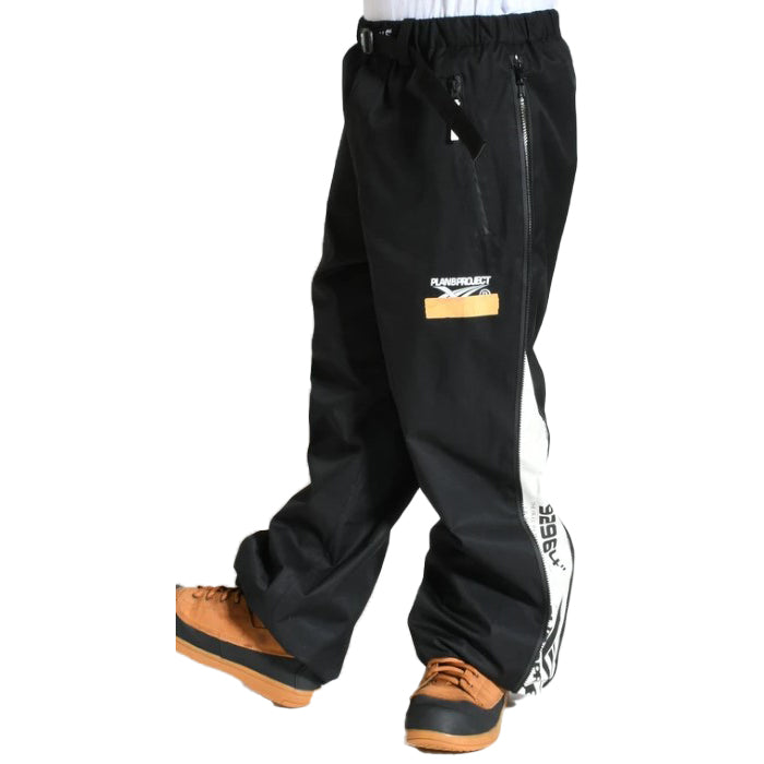 日本正規品 スノーボード ウェア プランビー プロジェクト パンツ 23-24 PLAN B PROJECT  SIDEZIP PANTS Black UNISEX ユニセックス