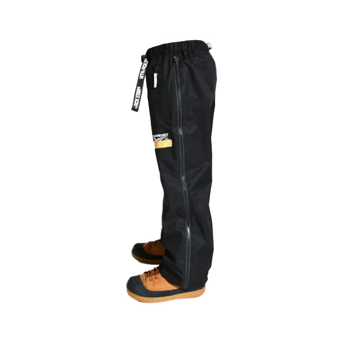 日本正規品 スノーボード ウェア プランビー プロジェクト パンツ 23-24 PLAN B PROJECT  SIDEZIP PANTS Black UNISEX ユニセックス