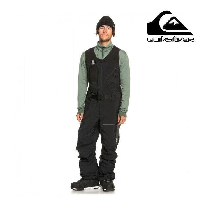 日本正規品 スノーボード ウェア クイックシルバー パンツ 23-24 QUIKSILVER HIGHLINE PRO 3L GORE-TEX BIB KVJ0 UNISEX ユニセックス