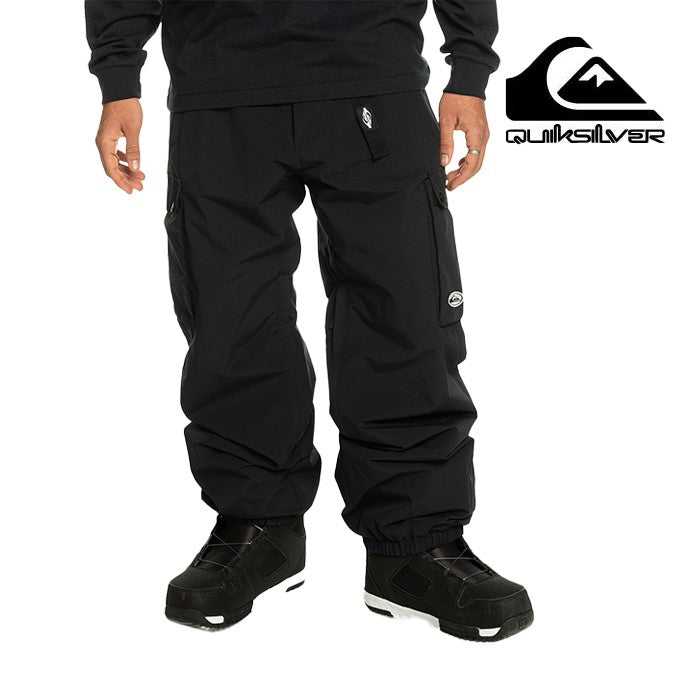 日本正規品 スノーボード ウェア クイックシルバー パンツ 23-24 QUIKSILVER SNOW DOWN CARGO PT KVJ0 UNISEX ユニセックス