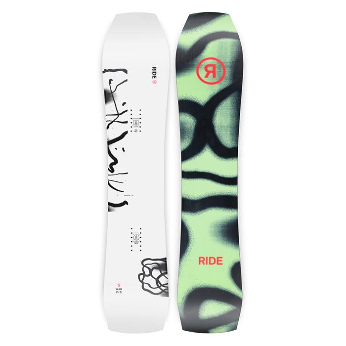 日本正規品 ライド スノーボード 板 RIDE 23-24 WARPIG Camber UNISEX ワーピグ キャンバー ユニセックス 男性 女性 SNOWBOARD