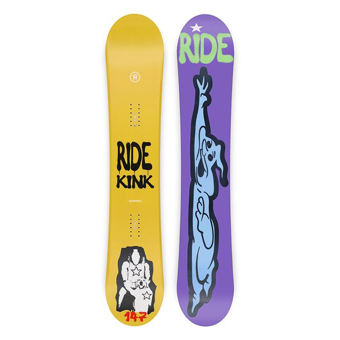 日本正規品 ライド スノーボード 板 RIDE 23-24 KINK Camber MEN'S キンク キャンバー メンズ 男性 SNOWBOARD