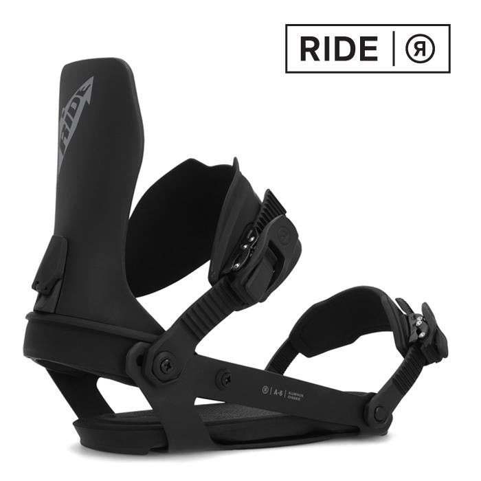 23-24 RIDE Snowboard A - 6 Black スーパーセール 超特価 ライド バインディング オールマウンテン カービング パウダー バックカントリー フリースタイル  グラトリ ラントリ スノーボード メンズ ユニセックス