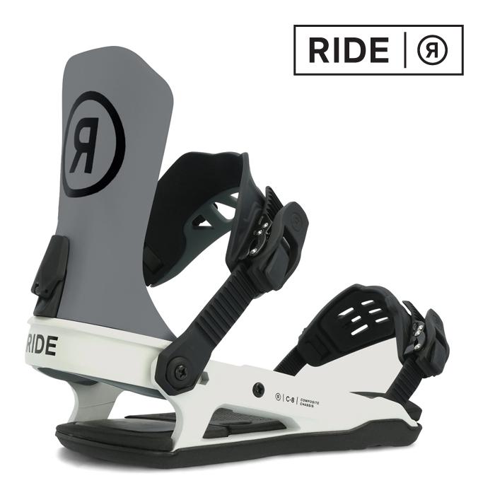 23-24 RIDE Snowboard C - 8 Grey ライド バインディング オールマウンテン カービング パウダー バックカントリー フリースタイル  グラトリ ラントリ スノーボード メンズ ユニセックス