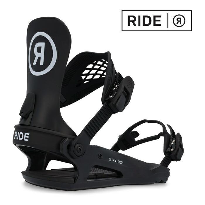 23-24 RIDE Snowboard C - 2 Black ライド バインディング オールマウンテン カービング パウダー バックカントリー フリースタイル  グラトリ ラントリ スノーボード メンズ ユニセックス