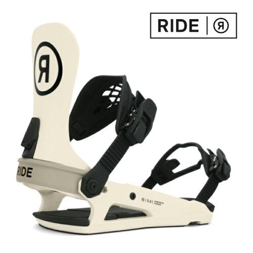 日本正規品 ライド スノーボード ビンディング 23-24 RIDE C-2 Tan MEN'S バインディング メンズ 男性 SNOWBOARD BINDING 金具