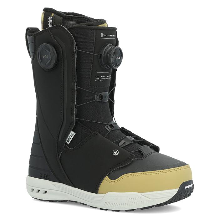 日本正規品 ライド スノーボード ブーツ ラッソ プロ ワイド 23-24 RIDE LASSO PRO WIDE Black MEN'S メンズ 男性 ボア SNOWBOARD BOOTS 靴 スノボ