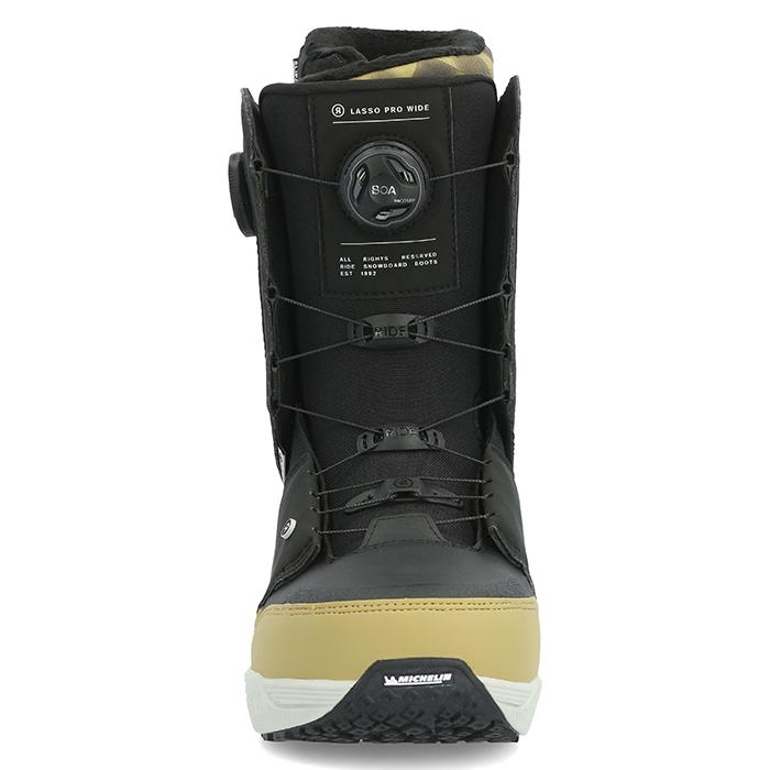 日本正規品 ライド スノーボード ブーツ ラッソ プロ ワイド 23-24 RIDE LASSO PRO WIDE Black MEN'S メンズ 男性 ボア SNOWBOARD BOOTS 靴 スノボ