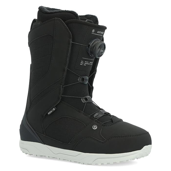 日本正規品 ライド スノーボード ブーツ アンセム 23-24 RIDE ANTHEM Black MEN'S メンズ 男性 ボア 紐 レース SNOWBOARD BOOTS 靴 スノボ