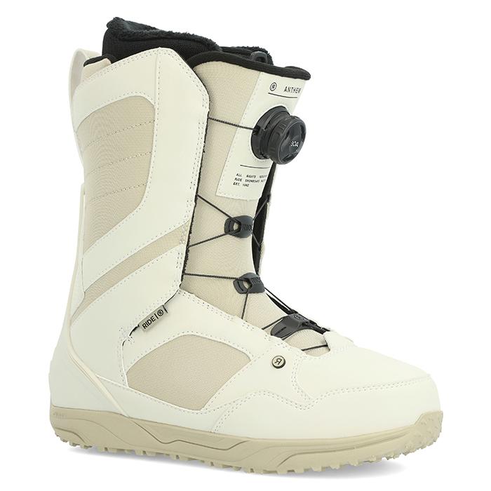 日本正規品 ライド スノーボード ブーツ アンセム 23-24 RIDE ANTHEM Tan MEN'S メンズ 男性 ボア 紐 レース SNOWBOARD BOOTS 靴 スノボ