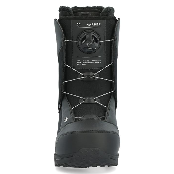 日本正規品 ライド スノーボード ブーツ ハーパー 23-24 RIDE HARPER Black WOMEN'S ウィメンズ 女性 ボア SNOWBOARD BOOTS 靴 スノボ