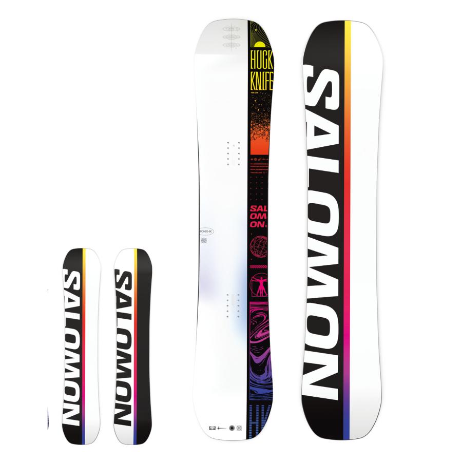 日本正規品 スノーボード 板 サロモン ハックナイフ 23-24 SALOMON HUCK KNIFE Camber MEN'S キャンバー メンズ 男性 SNOWBOARD スノボー