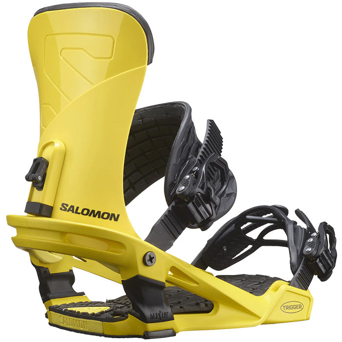 日本正規品 スノーボード ビンディング サロモン トリガー 23-24 SALOMON TRIGGER Vibrant Yellow MEN'S バインディング メンズ 男性 2024 スノボー