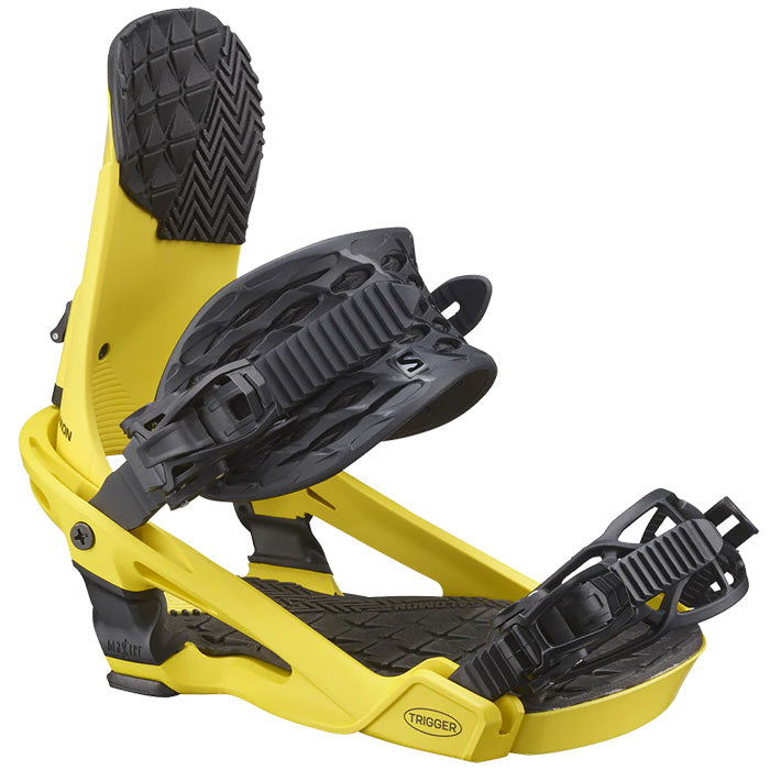 日本正規品 スノーボード ビンディング サロモン トリガー 23-24 SALOMON TRIGGER Vibrant Yellow MEN'S バインディング メンズ 男性 2024 スノボー